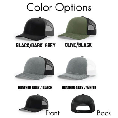 Personalized Farm Name Hat Cow and Calf Leather Patch Hat