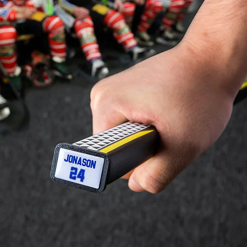 Personalized Hockey Stick End Cap
