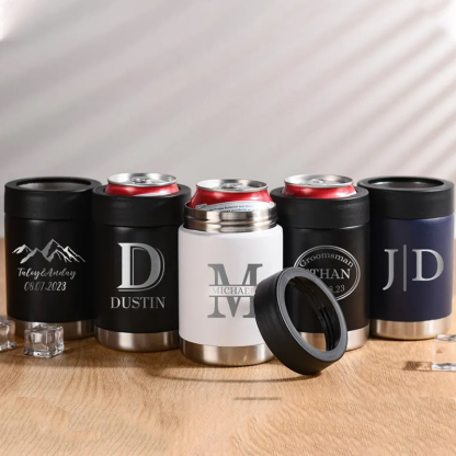 Personalized Metal Can Cooler