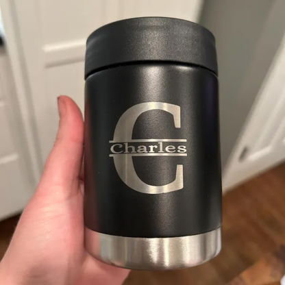 Personalized Metal Can Cooler