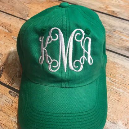 Personalized St. Pats Monogram Hat