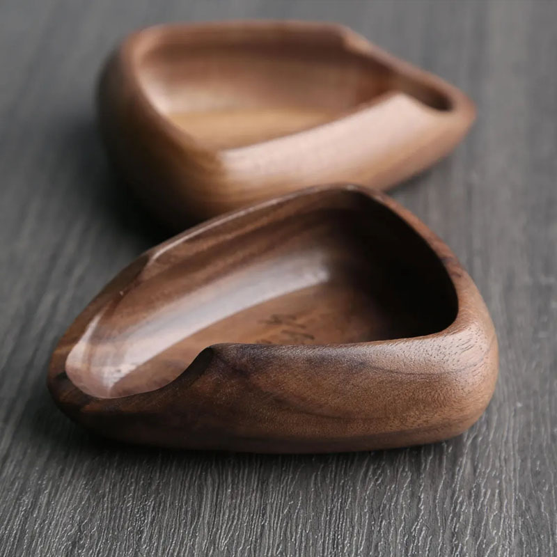 Personalized Walnut Coffee Dosing Cup