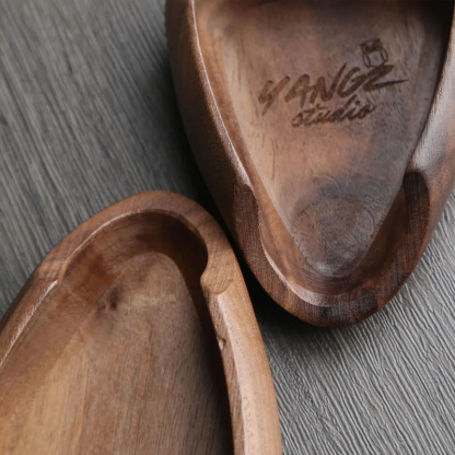 Personalized Walnut Coffee Dosing Cup