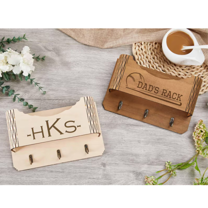 Personalized Wooden Hat Holder Baseball Hat Rack