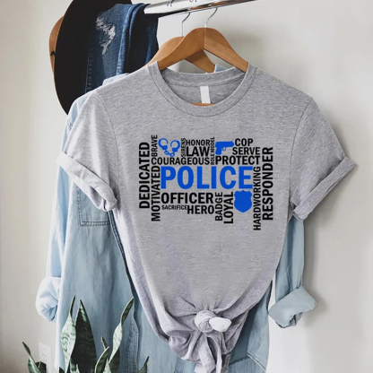 Police Definition Shirt Police Appreciation Gift