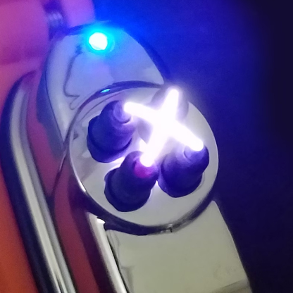 Rechargeable Dual Arc Plasma Lighter Flashlight