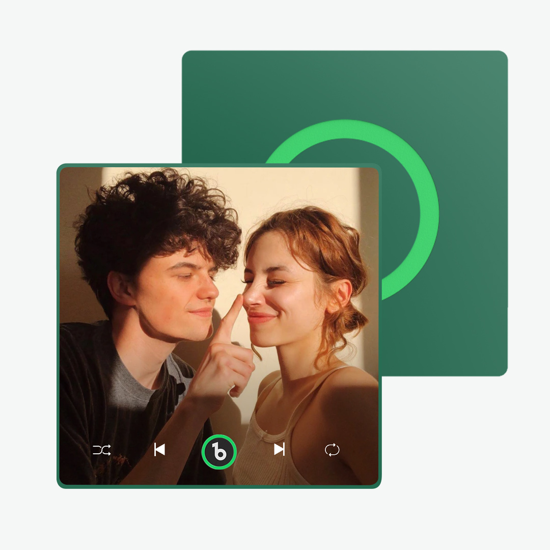 FridgeBeats Framed Custom Music Fridge Magnet New 4.0 Upgrade Custom Music And Photo Fridge Magnet Supports Bluetooth Connectivity
