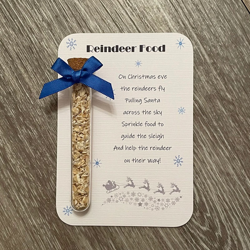 Santa Sleigh Magic Reindeer Food Tube