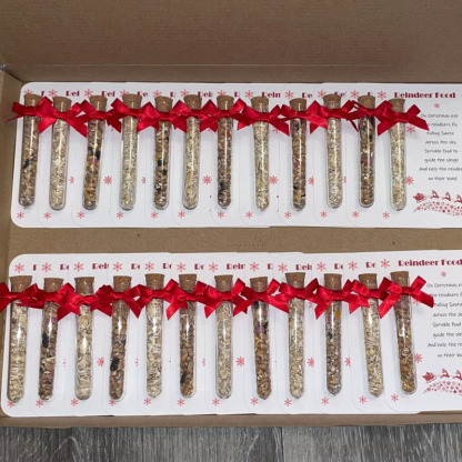 Santa Sleigh Magic Reindeer Food Tube