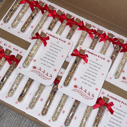 Santa Sleigh Magic Reindeer Food Tube