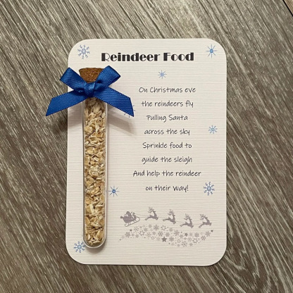 Santa Sleigh Magic Reindeer Food Tube