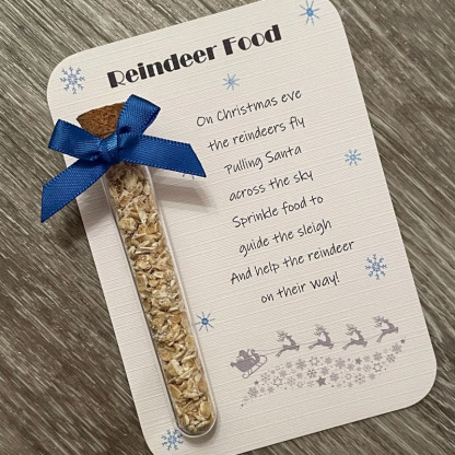 Santa Sleigh Magic Reindeer Food Tube