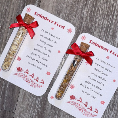 Santa Sleigh Magic Reindeer Food Tube
