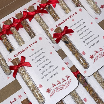 Santa Sleigh Magic Reindeer Food Tube