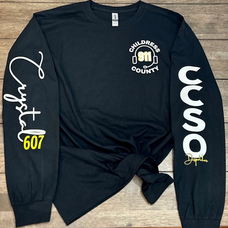911 Police Dispatcher Personalized #IAM911 Sweatshirt