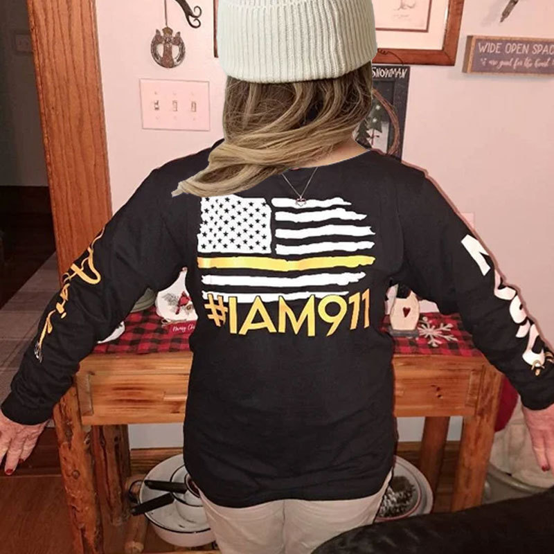 911 Police Dispatcher Personalized #IAM911 Sweatshirt