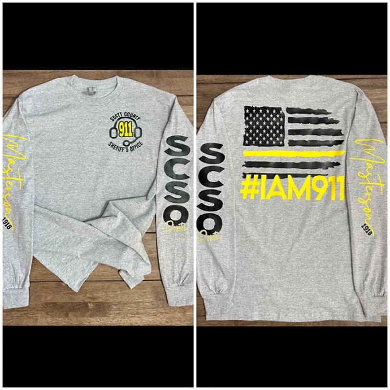 911 Police Dispatcher Personalized #IAM911 Sweatshirt