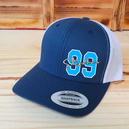 [Copy]Custom Racing Name And Number Trucker Hat