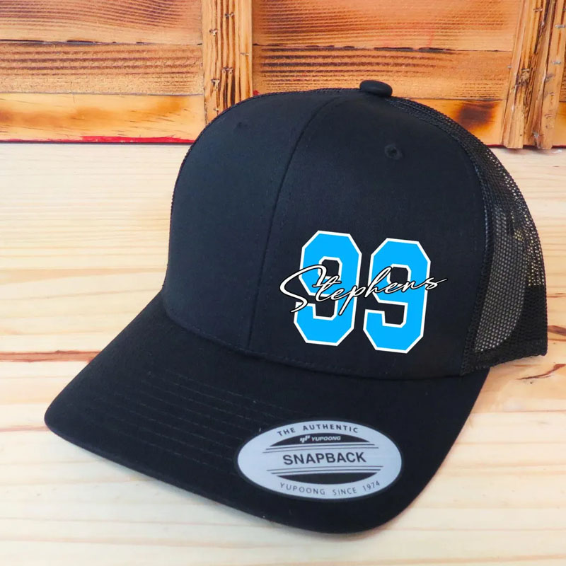[Copy]Custom Racing Name And Number Trucker Hat