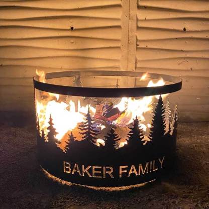 Custom Size Fire Pit, Personalized Fire Ring