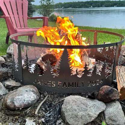 Custom Size Fire Pit, Personalized Fire Ring
