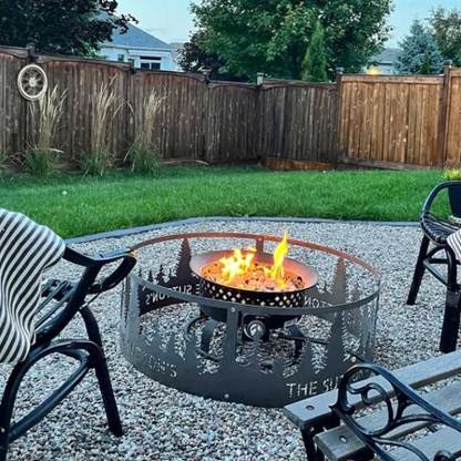Custom Size Fire Pit, Personalized Fire Ring