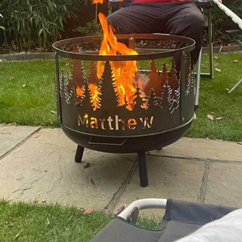Custom Size Fire Pit, Personalized Fire Ring