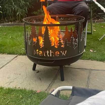 Custom Size Fire Pit, Personalized Fire Ring