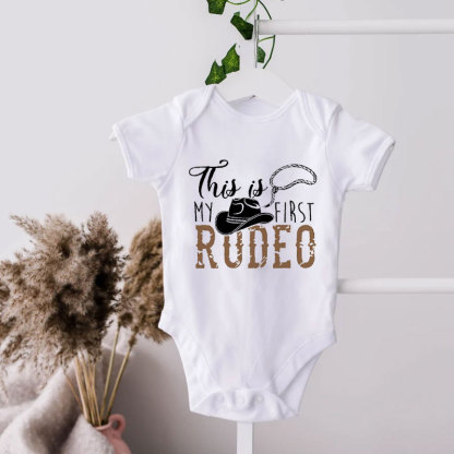 This Is My First Rodeo Baby Bodysuit