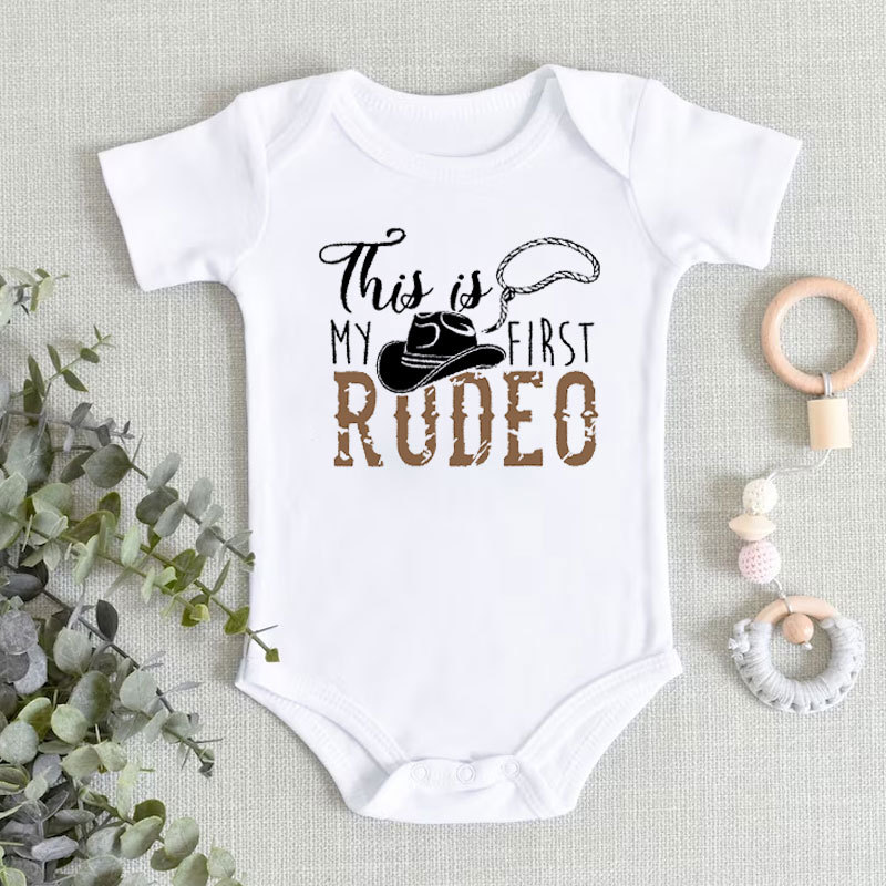 This Is My First Rodeo Baby Bodysuit