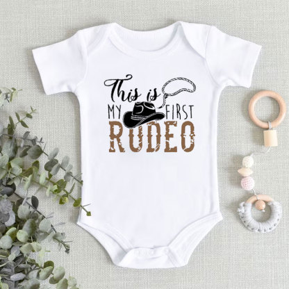 This Is My First Rodeo Baby Bodysuit