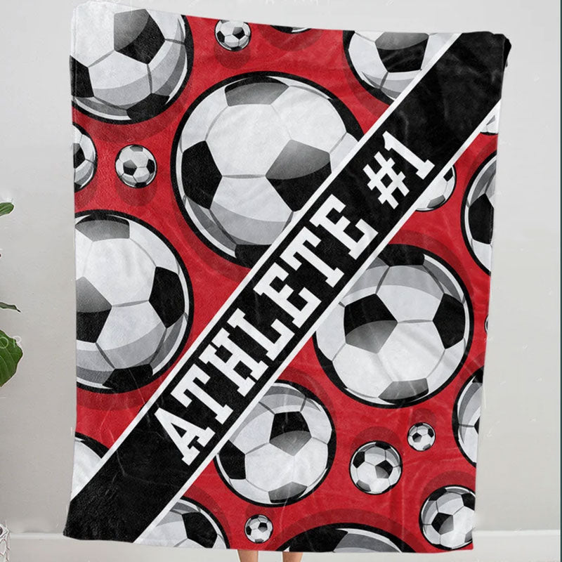 Personalized Multi Sport Ball Blanket