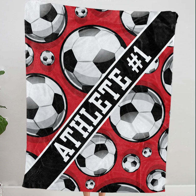 Personalized Multi Sport Ball Blanket