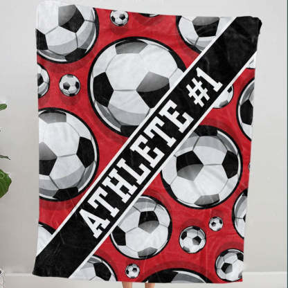 Personalized Multi Sport Ball Blanket