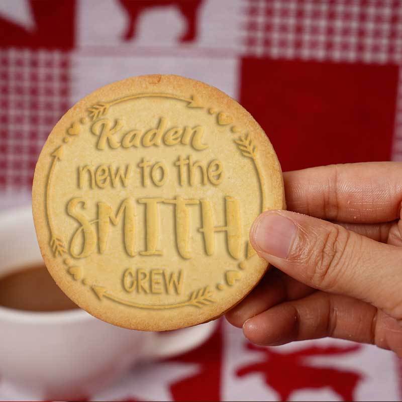 Baby's 1st Christmas Cookies Stamp Baby Shower Stamp