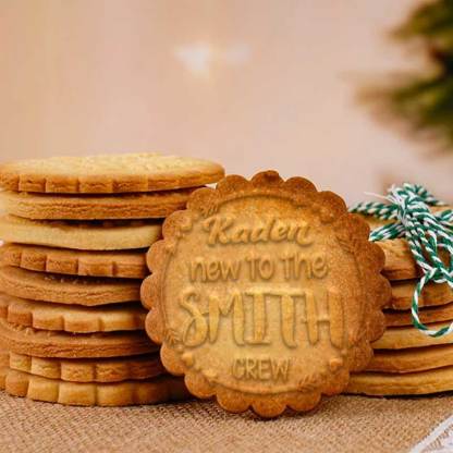 Baby's 1st Christmas Cookies Stamp Baby Shower Stamp