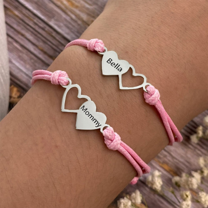 Back to School Mommy and kids Matching Bracelets
