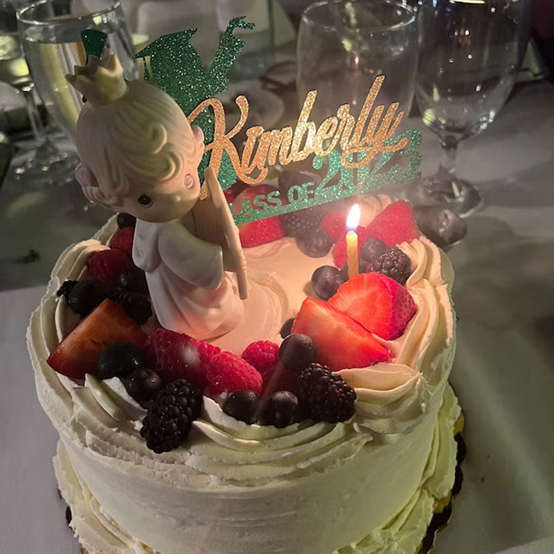 Personalized Graduation Congrats Decor Cake Topper Class of 2024