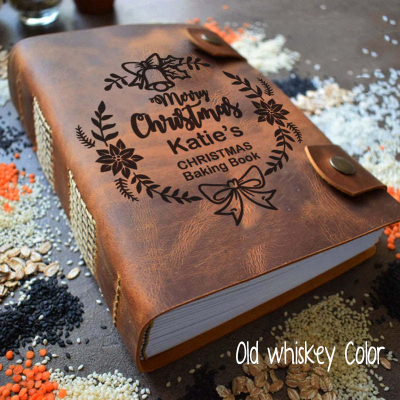 Personalized Christmas Cooking Gift for Mom Custom Recipe Book