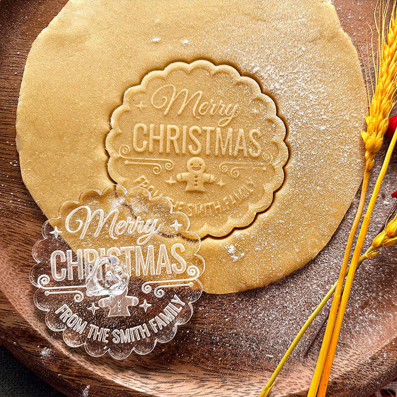 Custom Chritmas and Love Cookie Stamps with 6 Designs