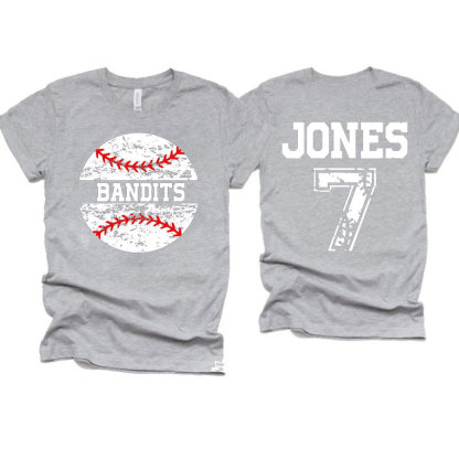 Custom baseball shirt Softball mom T-shirt