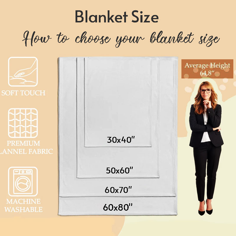 Custom Pet Blanket Pet Photo Name Blanket