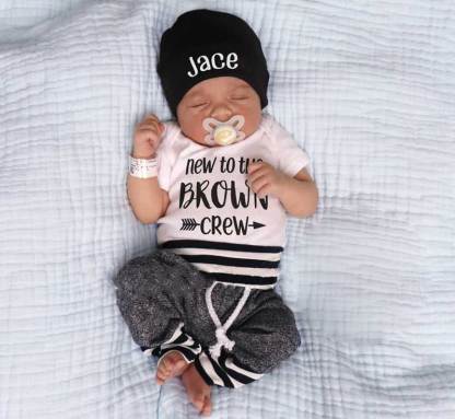 Personalized New to the Crew Outfit 3PCS Set