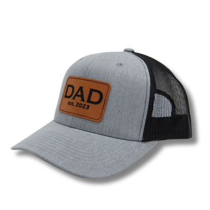 Dad Est 2024 Hat Personalized Name and Year Gift For New Dad Gift