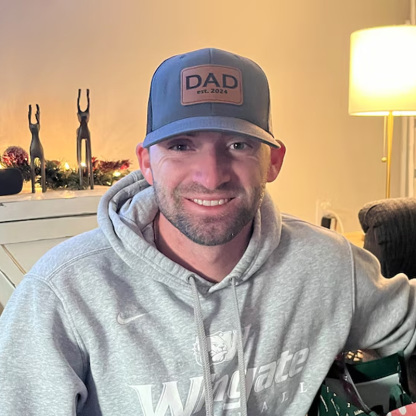 Dad Est 2024 Hat Personalized Name and Year Gift For New Dad Gift