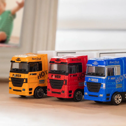 Personalized Toy Truck Customized with Your Child's Name on The Side of the Truck: Birthday, Back to School, Any Event for Children