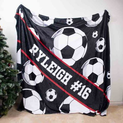 Personalized Multi Sport Ball Blanket