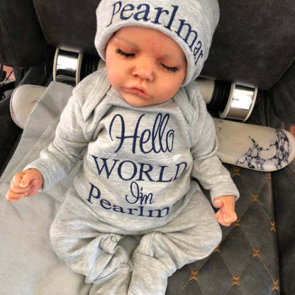 Personalized Baby Outfit Hello World Outfit