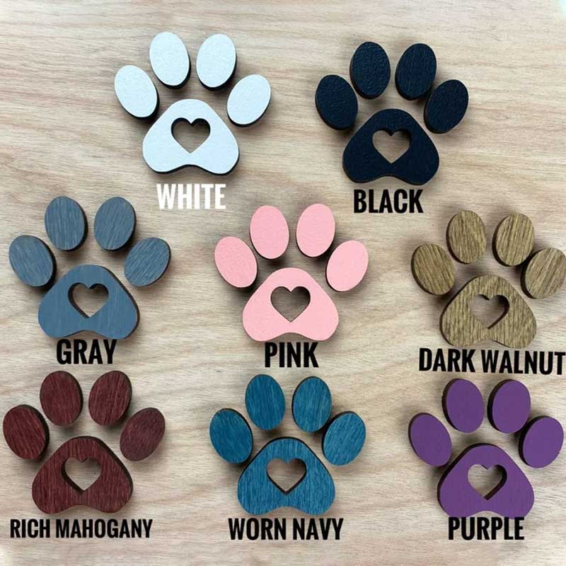 Personalized 8x6 3D Leash Holder Dog Lover Gift Housewarming Pet Gift