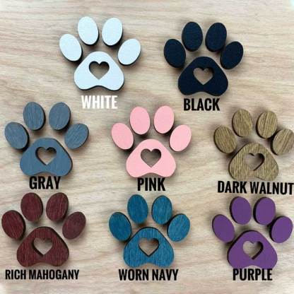 Personalized 8x6 3D Leash Holder Dog Lover Gift Housewarming Pet Gift